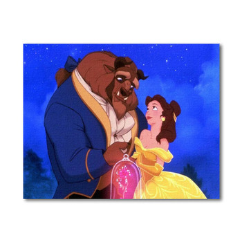 Beauty And The Beast Paint By Number Painting Set