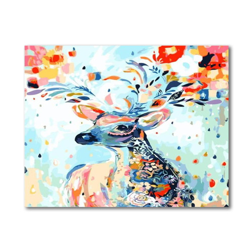 A Deer's Vision Paint By Number Painting Set