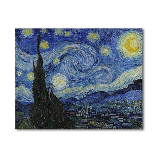 Starry Night Van Gogh Paint By Number Painting Set