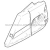 038-213-036 - SPROCKET GUARD RED - PS6400 - Makita - Image 2