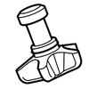 142288-7 - WHEEL CPL - EA3601F - Makita - Image 3