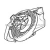038-112-033 - FAN HOUSING - PS-7910 - Makita - Image 2