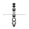 135946-2 - VALVE STEM ASSY - XNB02 - Makita - Image 2