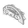 140D80-9 - BLADE CASE CPL - XSH06 - Makita - Image 2