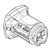 140F67-3 - MOTOR HOUSING CPL - XAG22 - Makita - Image 2
