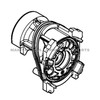 140F85-1 - INNER HOUSING CPL - XRH12 - Makita - Image 2