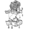 135373-3 - CYLINDER BLOCK SET - MS-335.4C - Makita - Image 1