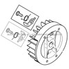 140480-9 - FLYWHEEL CPL - EA3201S - Makita - Image 3