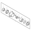 125189-4 - GEAR ASSEMBLY A - BFL080FZ - Makita - Image 1