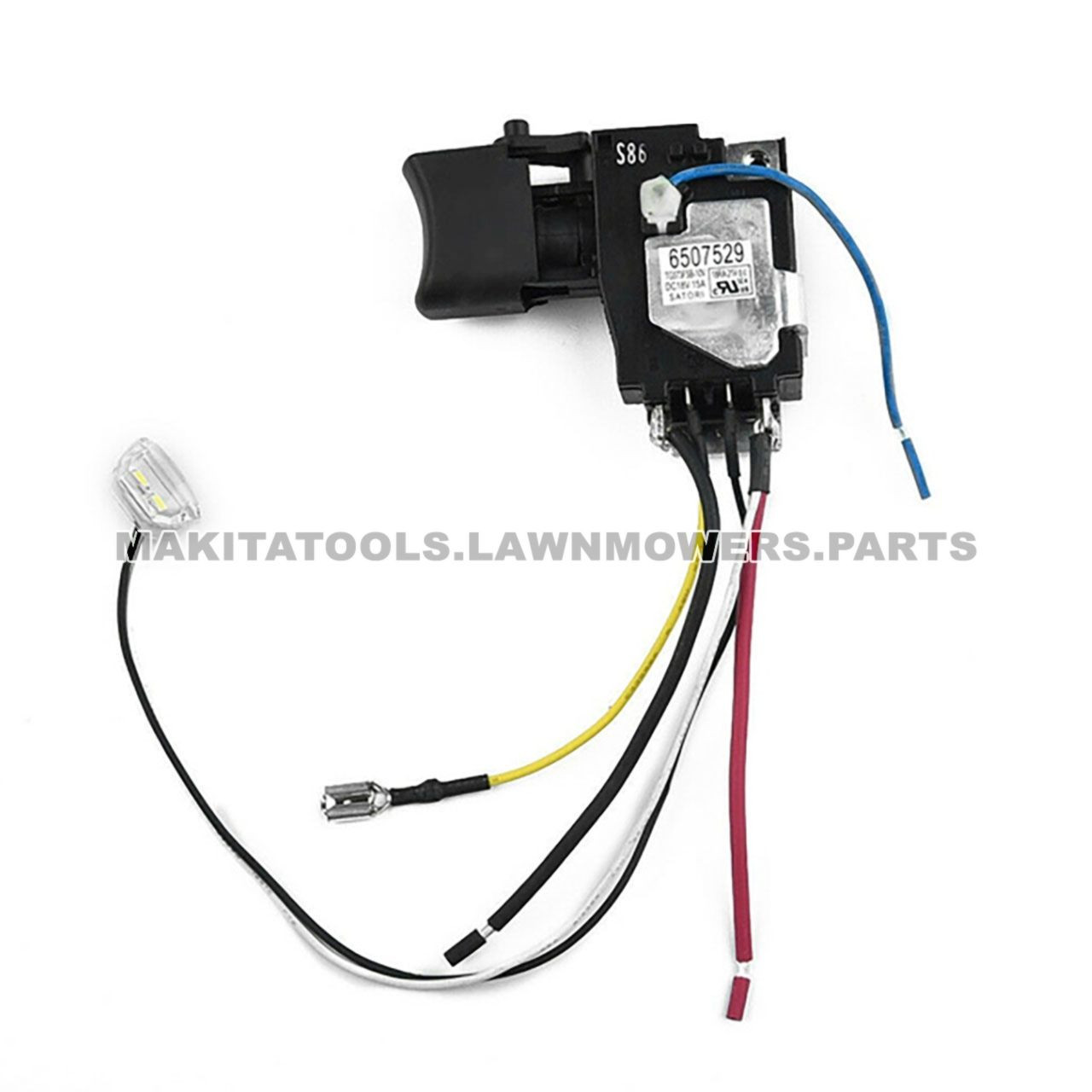 とまと Makita 650753-7 SWITCH XFD10 - Genuine Part