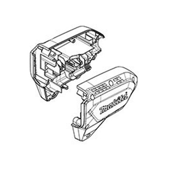 183F35-3 - HOUSING SET XRU11 - Makita Original Part