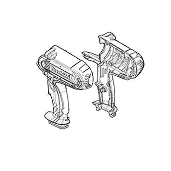 187932-9 - HOUSING SET XWT01 - Makita Original Part