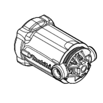 158278-0 - MOTOR HOUSING COMPLETE JN3201 - Makita Original Part