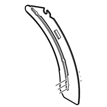 345940-8 - RIVING KNIFE - 2705 - Makita - Image 1
