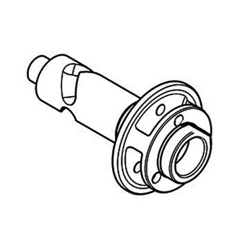 326611-6 - SPINDLE - XWT08 - Makita Original Part - Image 1