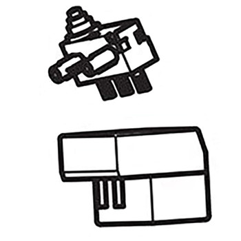 632E44-8 - SWITCH UNIT - XSC02 - Makita Original Part - Image 1