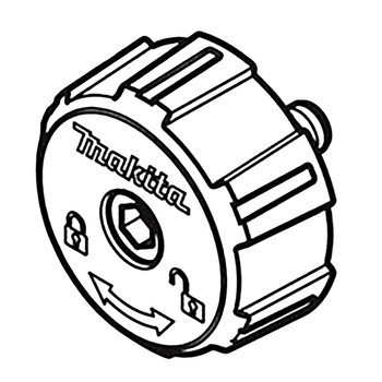 123478-1 - TOOLLESS BOLT ASSY - LW1400 - Makita - Image 1