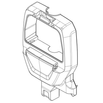 143788-0 - UPPER HOUSING CPL - XCV05 - Makita Original Part - Image 1