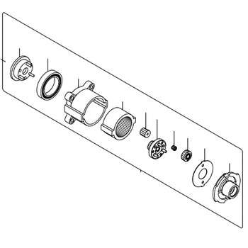 126772-0 - GEAR ASSY L - DFL204F - Makita - Image 1