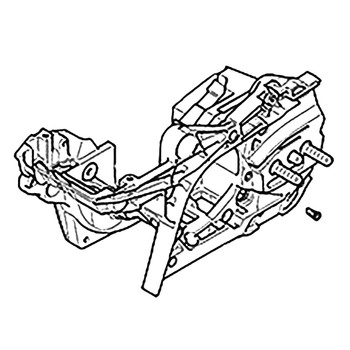 135661-8 - ENGINE CASE ASSY - EA3601FR - Makita - Image 1