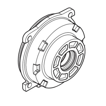 135908-0 - INTERNAL GEAR CASE ASSEMBLY XWT09XV - Makita Original Part