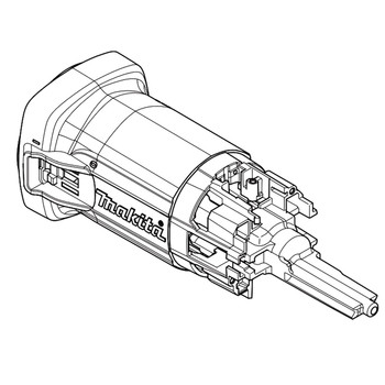 140E97-8 - MOTOR HOUSING CPL - PC5010C - Makita - Image 1