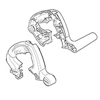 183D92-9 - HANDLE SET - CA5000 - Makita Original Part - Image 1