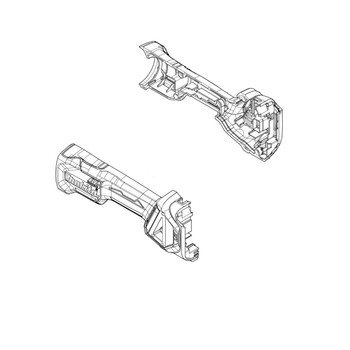 183H85-0 - MOTOR HOUSING SET - XAG21 - Makita Original Part - Image 1