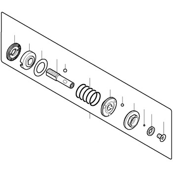 125394-3 - CLUTCH ASSEMBLY G - BFH120F - Makita - Image 1