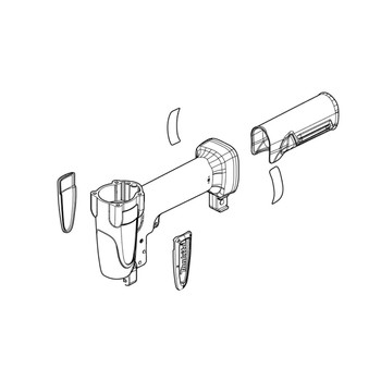 HY00000640 - HOUSING ASSEMBLY AF353 - Makita Original Part