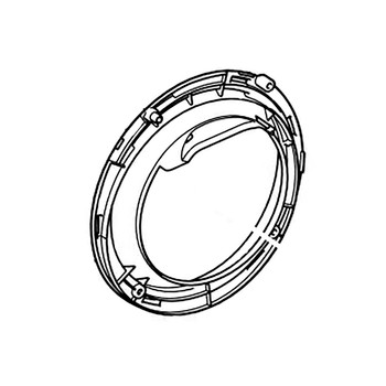 SH00000255 - LEFT WHEEL COVER DCL501 - Makita Original Part