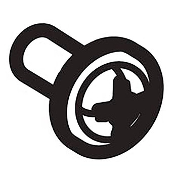 TE00000205 - CROSS BELT PAD SCREW 4 X 10 CF100 - Makita Original Part