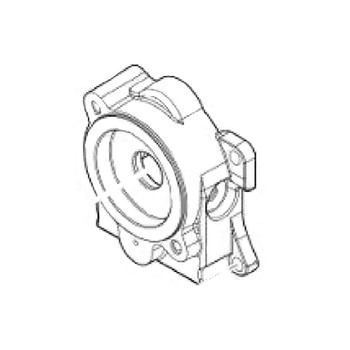 144992-4 - GEAR COVER COMPLETE XCS03 - Makita Original Part
