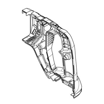 183K23-0 - HANDLE SET - XRJ05 - Makita Original Part - Image 1