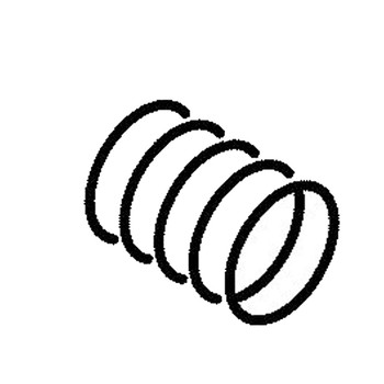 233384-3 - COMPRESSION SPRING 19E BFT080FZ - Makita Original Part