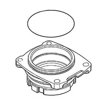 136199-6 - BEARING BOX ASSEMBLY XAG25 - Makita Original Part
