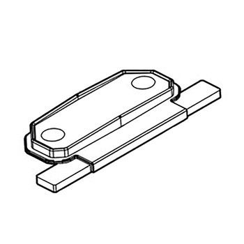 140R54-4 - SWITCH PLATE COMPLETE GDT01 - Makita Original Part
