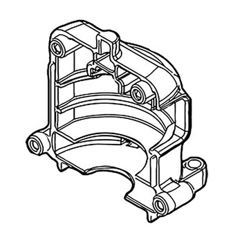 183L66-8 - MOTOR HOUSING SET XHU07 - Makita Original Part