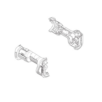 183R26-6 - HOUSING SET XOC02 - Makita Original Part