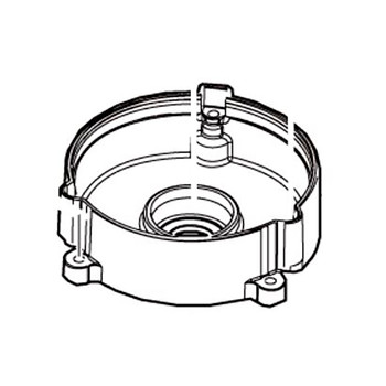 319870-9 - MOTOR HOUSING LOWER XML07 - Makita Original Part