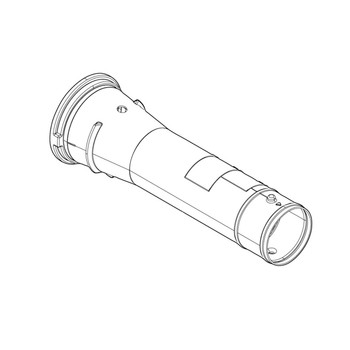 412757-5 - FRONT PIPE CBU01 - Makita Original Part