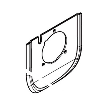 457853-2 - HOLDER PLATE GCV01 - Makita Original Part