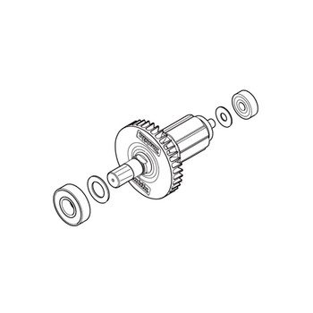 519665-2 - ROTOR ASSEMBLY XCC01 - Makita Original Part