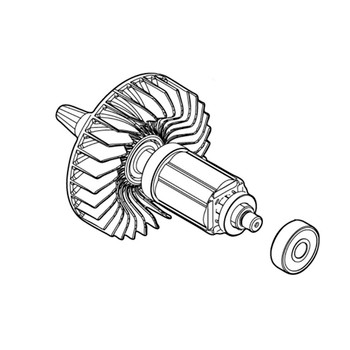 519738-1 - ROTOR ASSEMBLY GVP01 - Makita Original Part