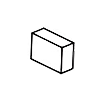 GM00002195 - SILICON RUBBER 15 X 10 X 5.7 DML809 - Makita Original Part