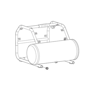 HY00001037 - TANK ASSEMBLY MAC320Q - Makita Original Part