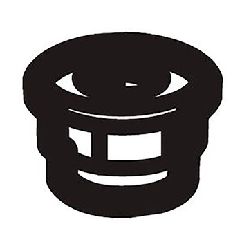 HY00001090 - HEX LOCK NUT WITH FLANGE M8 MAC210Q - Makita Original Part
