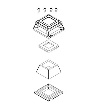 LE00931036 - LASER PROTECTION CAGE SK700D - Makita Original Part