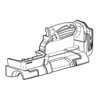 RN28907944 - CASE LEFT ASSEMBLY DWD181 - Makita Original Part