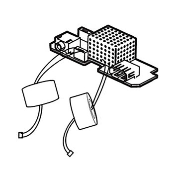 TC00000163 - USB 1 PRINTED CIRCUIT BOARD ASSEMBLY XRM10 - Makita Original Part